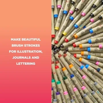 Sakura Pigma Brush Pen Set - Versatile Art Supplies for All