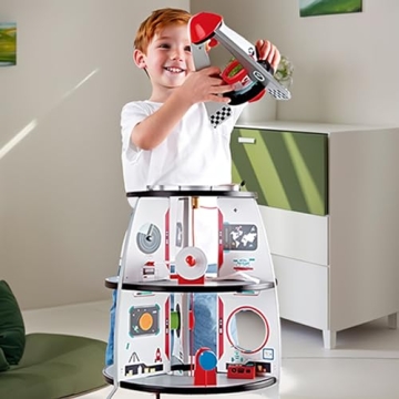 Hape Rocket Ship Playset for Creative Young Explorers
