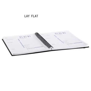 Cheneyboo Daily To Dos Undated Notebook for Planning and Health