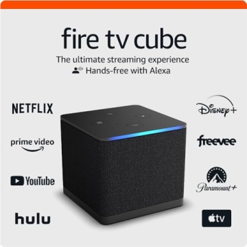 Amazon Fire TV Cube - 4K Ultra HD Streaming with Alexa