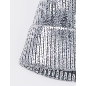 The Drop Women's Holly Faux Fur Pom Pom Beanie - Stylish & Warm