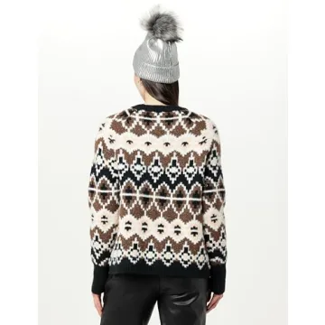 The Drop Women's Holly Faux Fur Pom Pom Beanie - Stylish & Warm