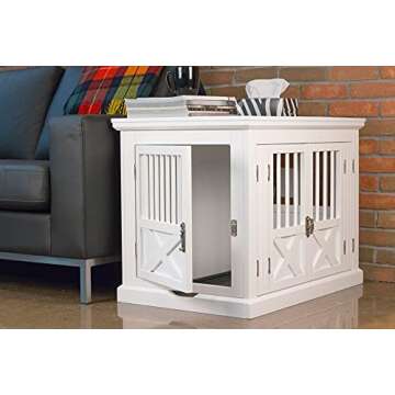Stylish Triple Door Dog Crate - Zoovilla Merry Products