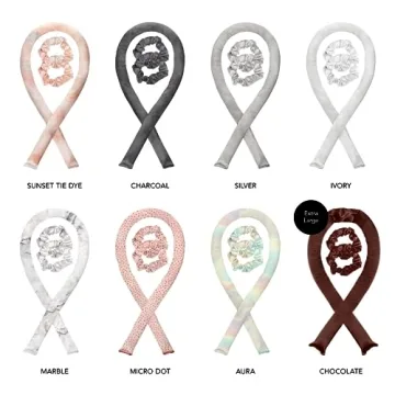 Kitsch Satin Heatless Curling Set for Soft Curls