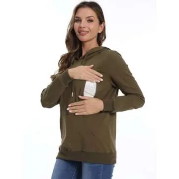 Comfortable Nursing Hoodie for New Mothers | Bearsland