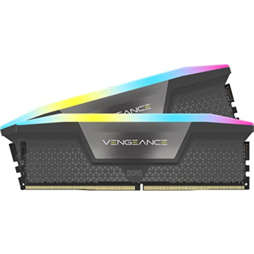 Corsair Vengeance RGB DDR5 64GB (2x32GB) 6000MHz CL30 AMD EXPO Intel XMP iCUE Compatible