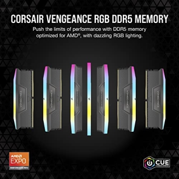 Corsair Vengeance DDR5 64GB 6000MHz CL30 RGB Memory