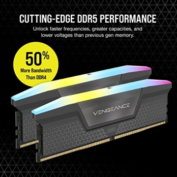 Corsair Vengeance DDR5 64GB 6000MHz CL30 RGB Memory