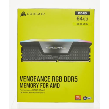 Corsair Vengeance DDR5 64GB 6000MHz CL30 RGB Memory
