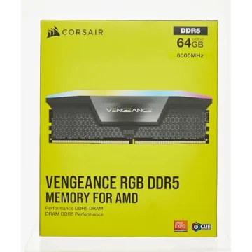 Corsair Vengeance DDR5 64GB 6000MHz CL30 RGB Memory