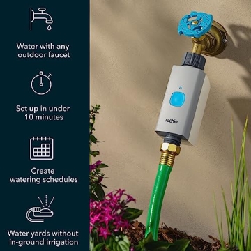 Smart Hose Timer with WiFi Hub - Easy Lawn Care