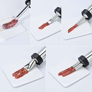 WILDDIGIT Professional Beef Jerky Gun Kits, Stainless Steel Jerky Maker, Jerky Cannon (WD-JK-151)