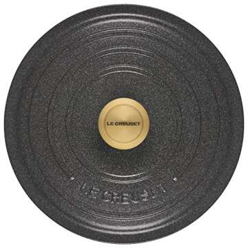 Le Creuset Enameled Cast Iron Signature Round Dutch Oven, 5.5 qt., Stone