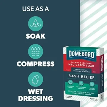 Domeboro Medicated Soak Rash Relief Burow’s Solution