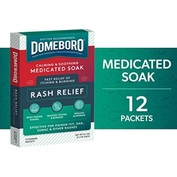 Domeboro Medicated Soak Rash Relief Burow’s Solution