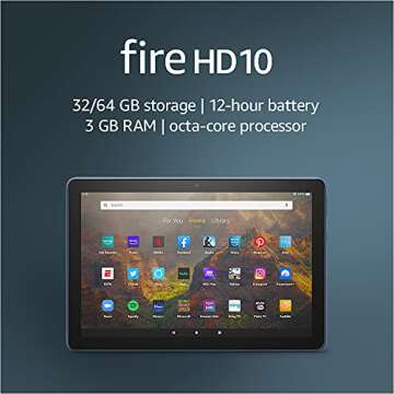 Amazon Fire HD 10 Tablet Gaming Bundle - Fire HD 10 & Luna Controller