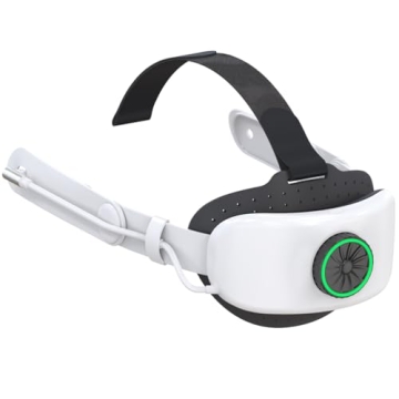BUSQUEDA Comfort Head Strap with 8000mAh Battery Pack for Oculus Quest 3 - Adjustable Lightweight De...