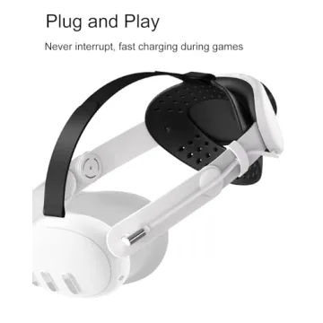 BUSQUEDA Comfort Head Strap with 8000mAh Battery for Quest 3