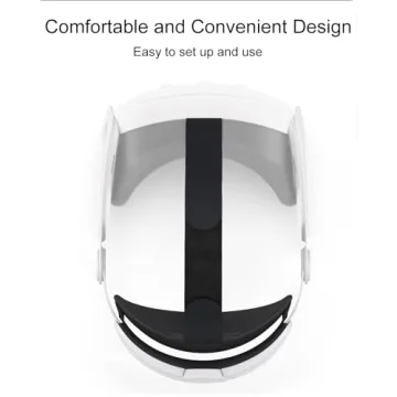BUSQUEDA Comfort Head Strap with 8000mAh Battery for Quest 3