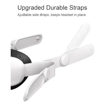 BUSQUEDA Comfort Head Strap with 8000mAh Battery for Quest 3