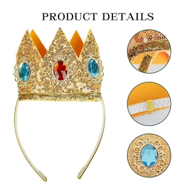ASKUANG Princess Costume Set with Crown and Gloves