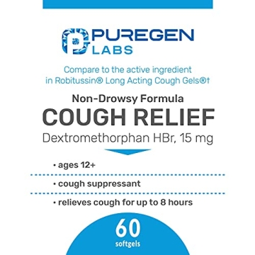 Fast Relief Cough Suppressant Softgels for All Ages