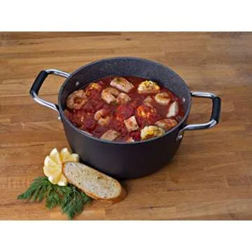 DaTerra Nonstick 5 Qt Dutch Oven | Elegant Italian Cookware