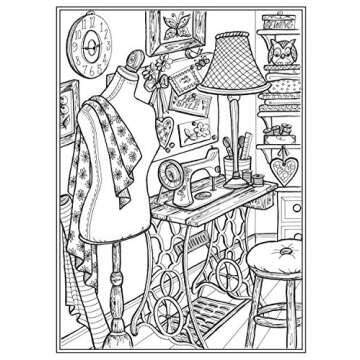 Creative Haven Home Sweet Home Coloring Book (Adult Coloring Books: Calm)