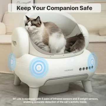 M1 Lite Smart Self-Cleaning Litter Box for Cats