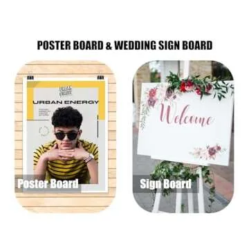 EPHECH White Foam Board 12" x 16.5", 3/16" Thickness Foam Core Baking Board for Projects, A3 Polystyrene Mat Board Poster Foam Board Sheets for Art Crafts, Presentation, Wedding, School Projects