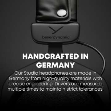 beyerdynamic DT 770 Pro Studio Headphones - Over-Ear, Closed-Back, Professional Design for Recording and Monitoring (80 Ohm, Grey)