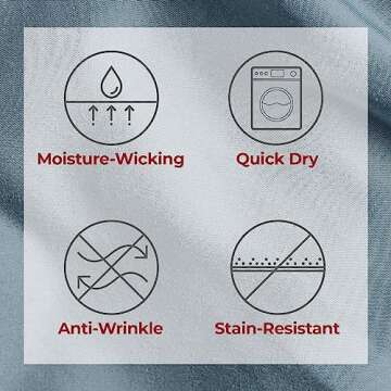 Mellanni Queen Sheets Set - 4 PC Iconic Collection Bedding - Hotel Luxury, Extra Soft, Cooling Bed Sheets - Wrinkle, Fade, Stain Resistant (Queen, Spa Blue)