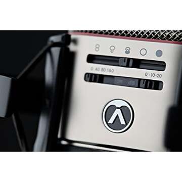 Austrian Audio OC818-STUDIO-SET, OC18 Microphone, Spider Mount, Mic Clip, Windshield, Case