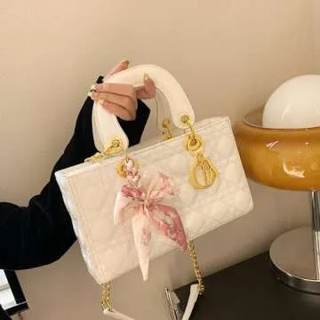 Chic Chunky Leather Crossbody & Clutch Bag for Women