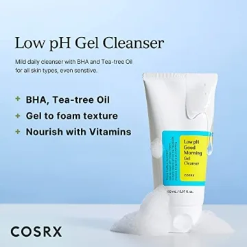 COSRX Low pH Morning Gel Cleanser for Sensitive Skin