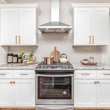 9BUILD 10 Pack Antique Brass Cabinet Pulls 3.75 Inch Kitchen Cabinet Handles Kitchen Handles for Cabinets Vintage Drawer Pulls Retro Dresser Pulls Cupboard Handles