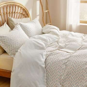 Bedsure Taupe King Size Comforter Set - Soft Stripe Bedding Set for All Seasons, Stripe Fluffy Bed Set 3 Pieces with 1 Waffle Weave Comforter King Size and 2 Pillow Shams