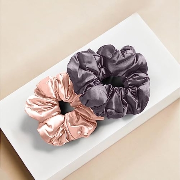Kitsch Satin Hair Scrunchies - No Damage, Soft & Stylish