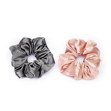 Kitsch Satin Hair Scrunchies - No Damage, Soft & Stylish