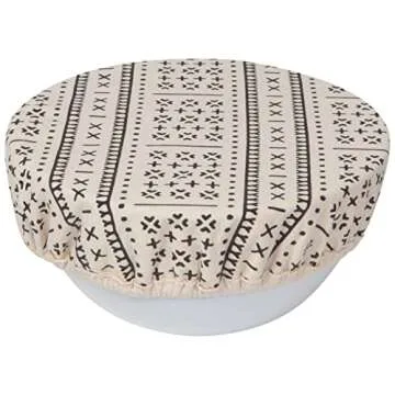 Now Designs Reusable Cotton Bowl Covers Set of 2