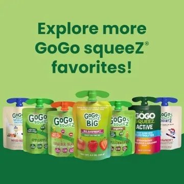 GoGo squeeZ Organic Fruit Variety Pack - Healthy Snack Choice