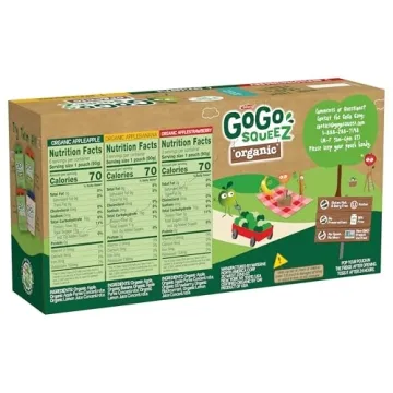 GoGo squeeZ Organic Fruit Variety Pack - Healthy Snack Choice