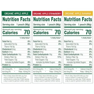 GoGo squeeZ Organic Fruit Variety Pack - Healthy Snack Choice