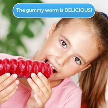 Giant Gluten-Free Gummy Worm - 5 Flavor Options!