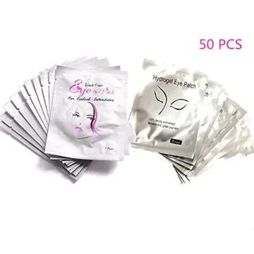 Eye Gel Pads for Lash Extensions - 50 Pairs
