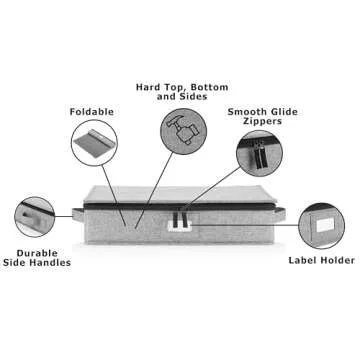 Platter Storage Case - Hard Shell and Stackable for Dishes