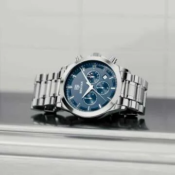 BY BENYAR Men's Waterproof Chronograph Watch
