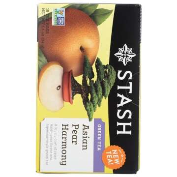 Asian Pear Harmony Green Tea - Refreshing & Fruity Blend
