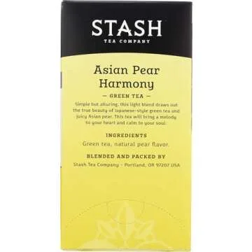 Stash Asian Pear Harmony Green Tea - Unique Flavor