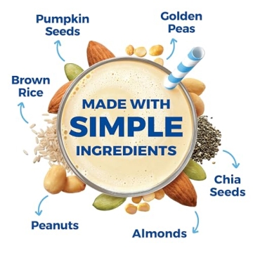 Orgain Organic Simple Vegan Protein Powder Vanilla 20g Protein